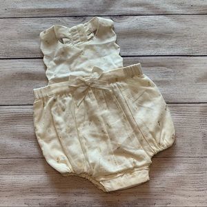 Shabby Chic Infant Bubble Size 3-6 Months